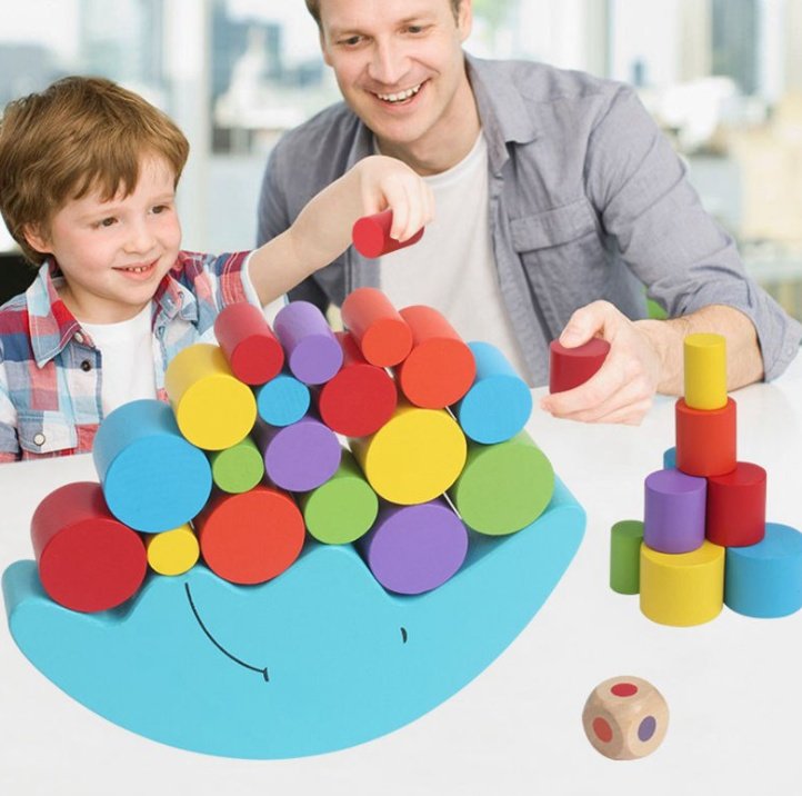 31751120484.jpg Baby Children Toys Moon Balance Game and Games Toy for 2-4 year old Girl & boy - Image 1